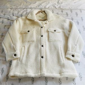 Aerie Sherpa Shacket Jacket